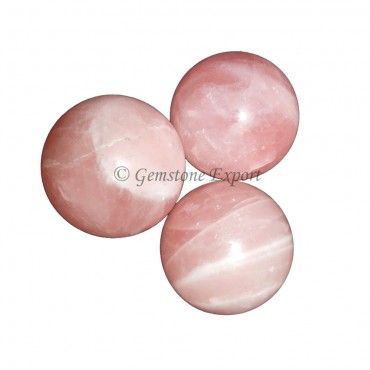 Rose Quartz Spheres