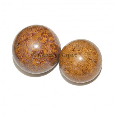 Snake Jasper Spheres