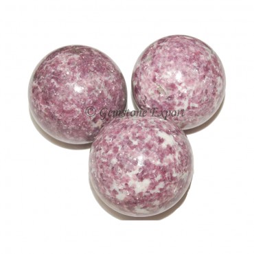 Lepidolite Spheres