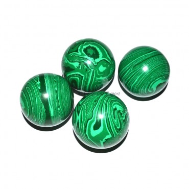 Synthetic Malachite Spheres