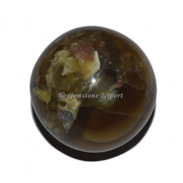 Brown Fluorite Sphere