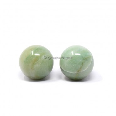 Green Aventurine Spheres