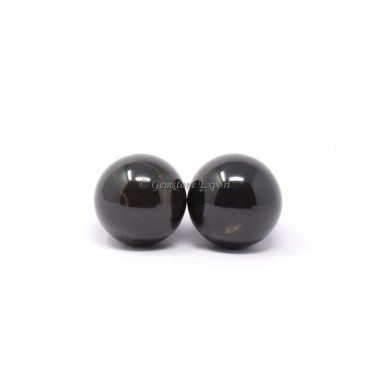 Black Obisidian Spheres