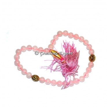 Rose Quartz 33 Beads Tasbih