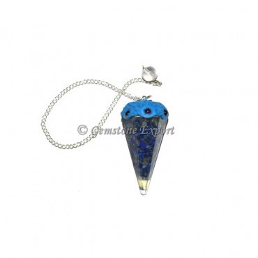 Lapis Lazuli Orgone Tibetan Pendulums