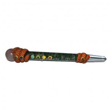 Green Aventurine Orgone Tibetan Healing Wand