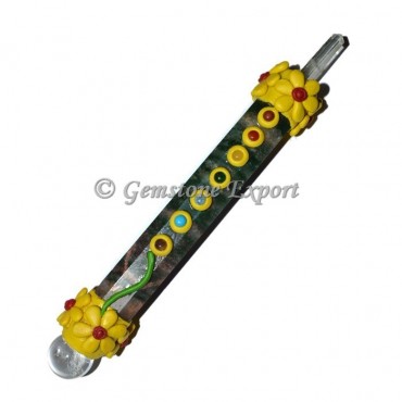 Black Jasper Tibetan Healing Wands