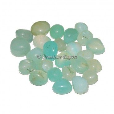 Aqua Onyx Tumbled Stones