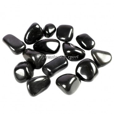 Black Tourmaline Tumbled Stones