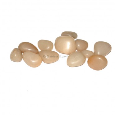 Moonstone tumbled stones