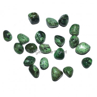 Green Tree Agate Tumbled