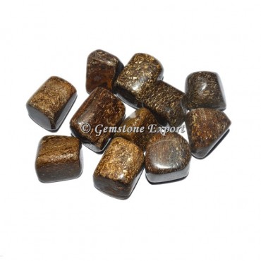 Bronzite Agate Tumbled Stones