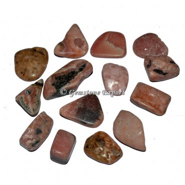 Rhodochrosite Tumbled Stones