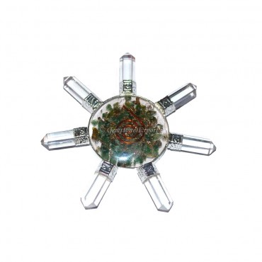 Orgone Green Jade Disc Generator