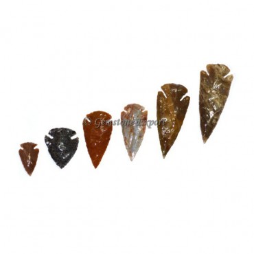 Polished Mix Sizes Arrowheads