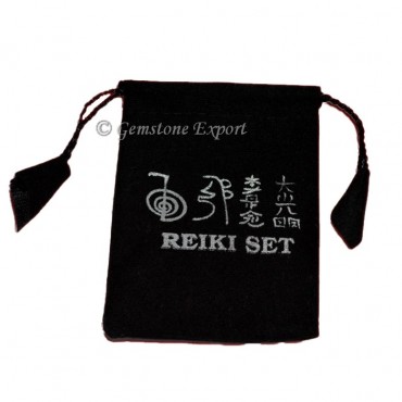 Black Reiki Symbol Pouch