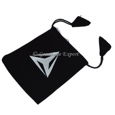 Celtic Symbol Printed Black Pouch