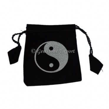 Yin Yang Printed Pouch