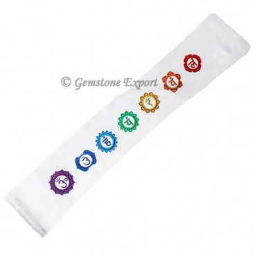 Seven Chakra Symbol Long Pouch - 1