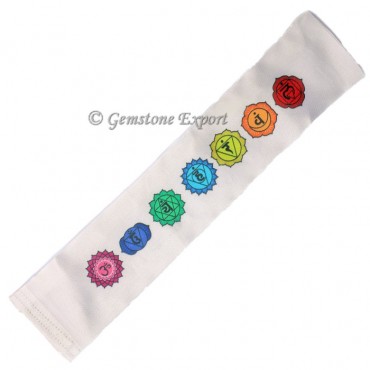 Seven Chakra Symbol Long Pouch - 7