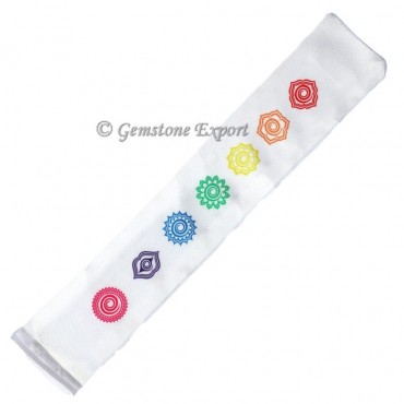 Seven Chakra Symbol Long Pouch - 12