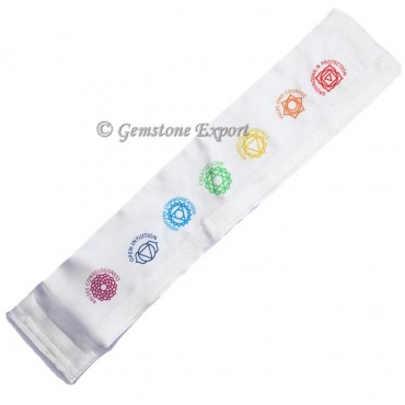 Seven Chakra Symbol Long Pouch - 14