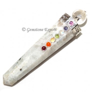 Rainbow Moonstone Chakra Healing Wands