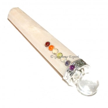 Moonstone Obelisk Chakra Healing Wands