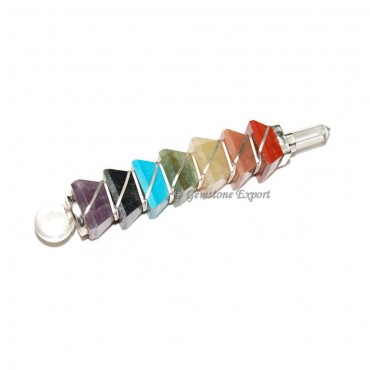 Chakra Pyramids Wands