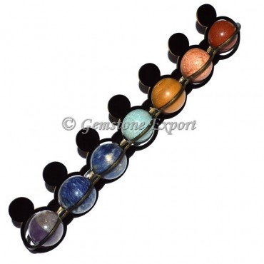 Seven Chakra Ball With Acrylic Healing Wand