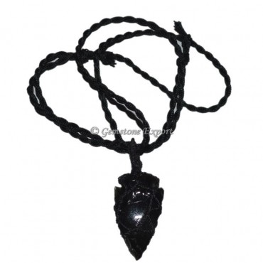 Black Obsidian Wire Wrap pendants