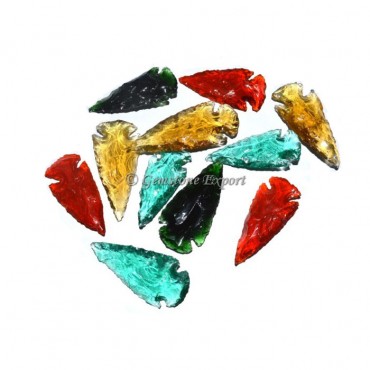 Colorfull Obsidian Arrowheads 1 to 1.50 Inches