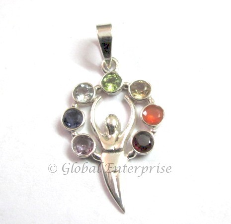 Goddess Chakra Pendant