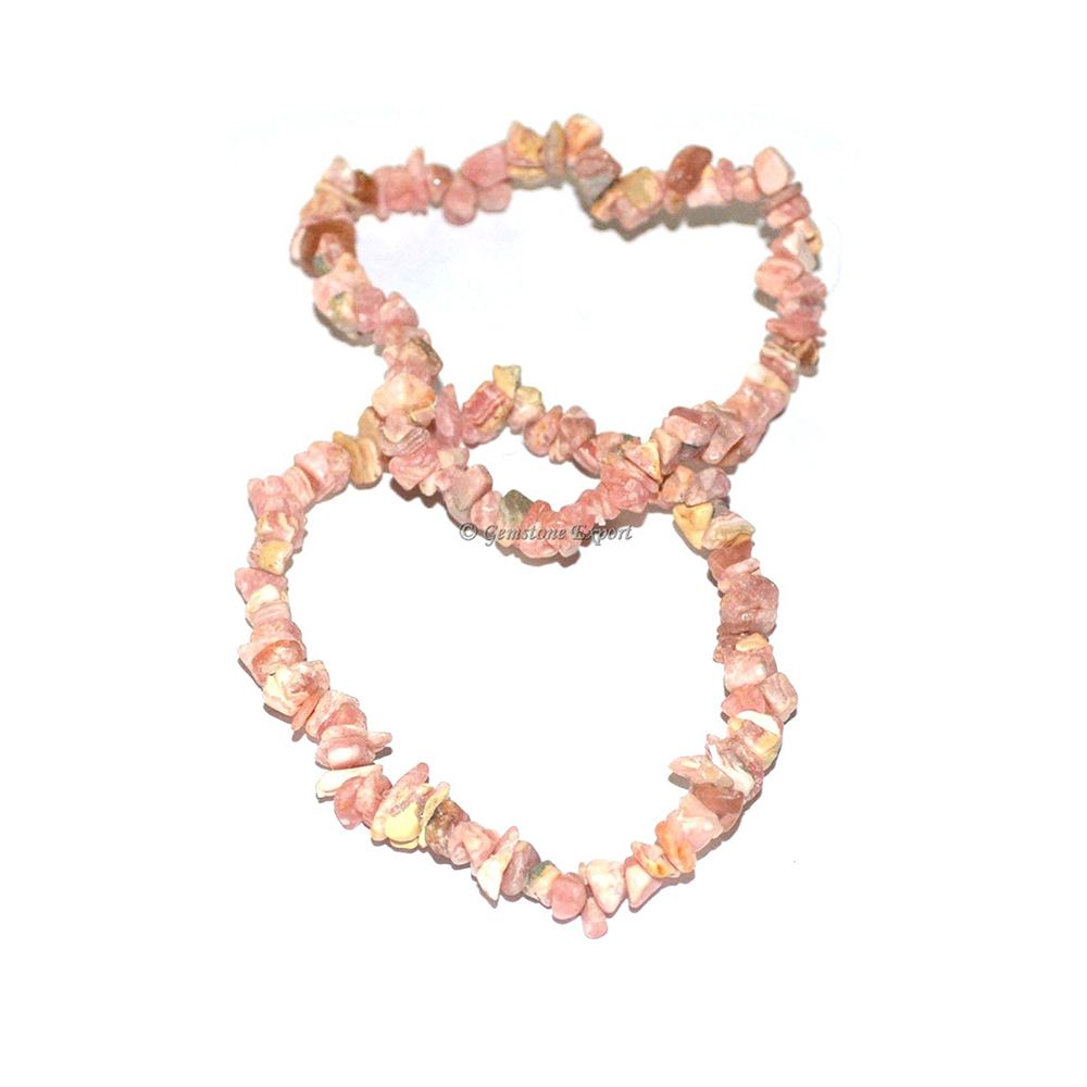 Rhodonite Chips Bracelets