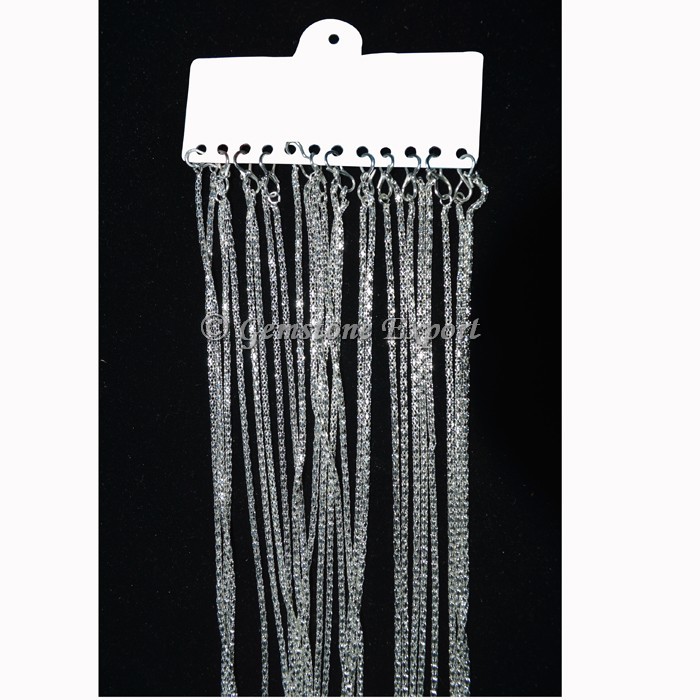 Box Silver Chain for Necklace