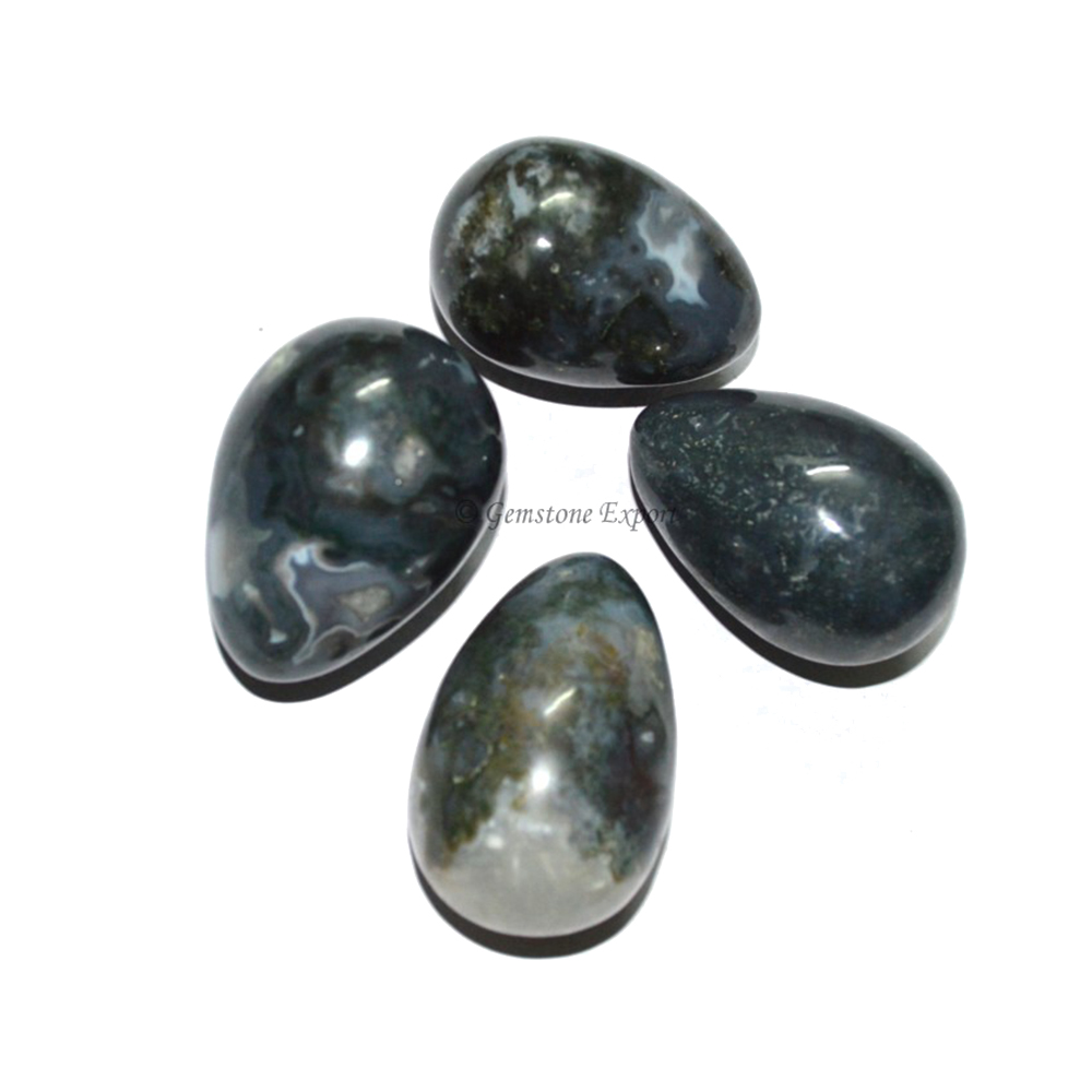Moss Agate Eggs