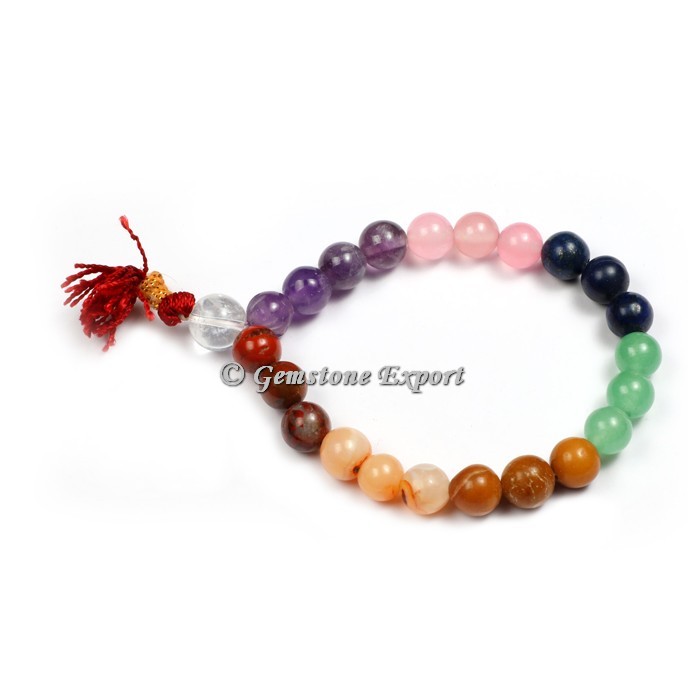 Seven Chakra Yoga Bracelets