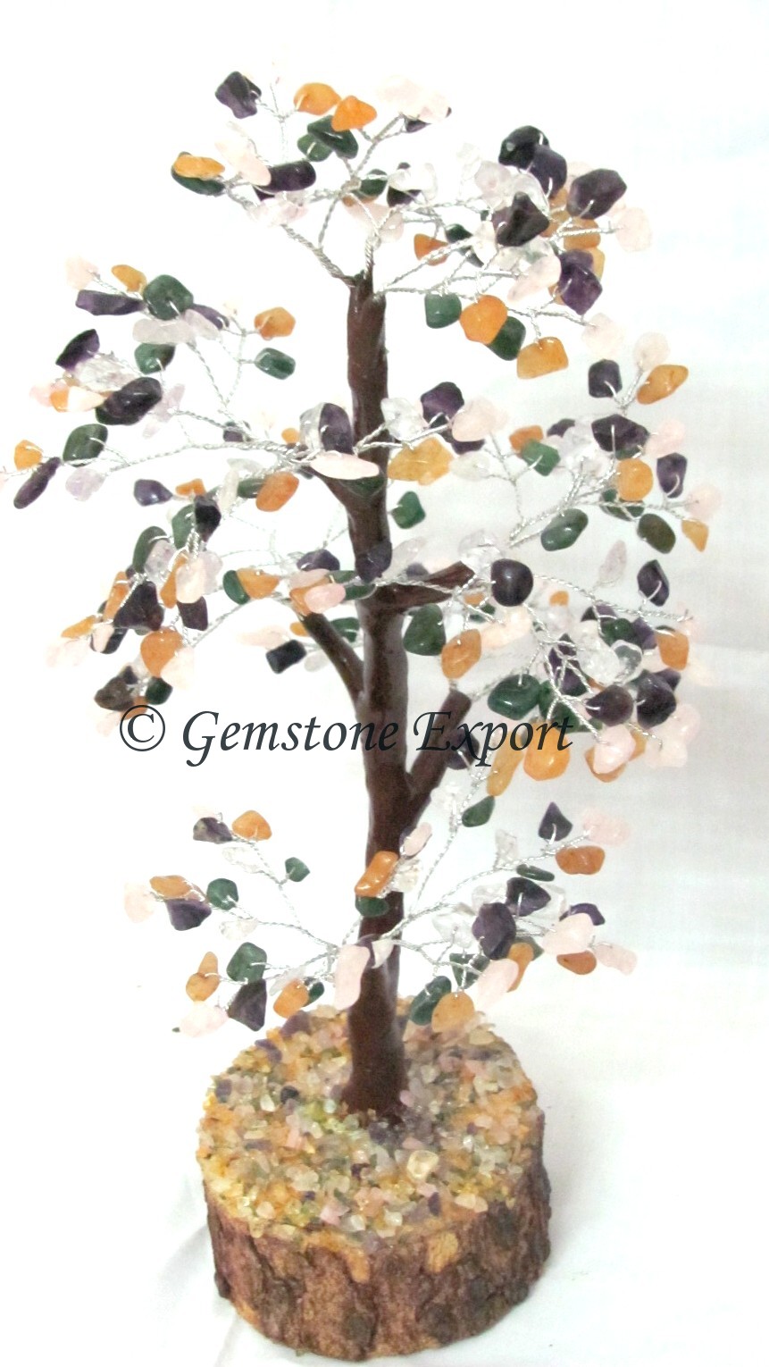 Mix Gemstone Chips Tree