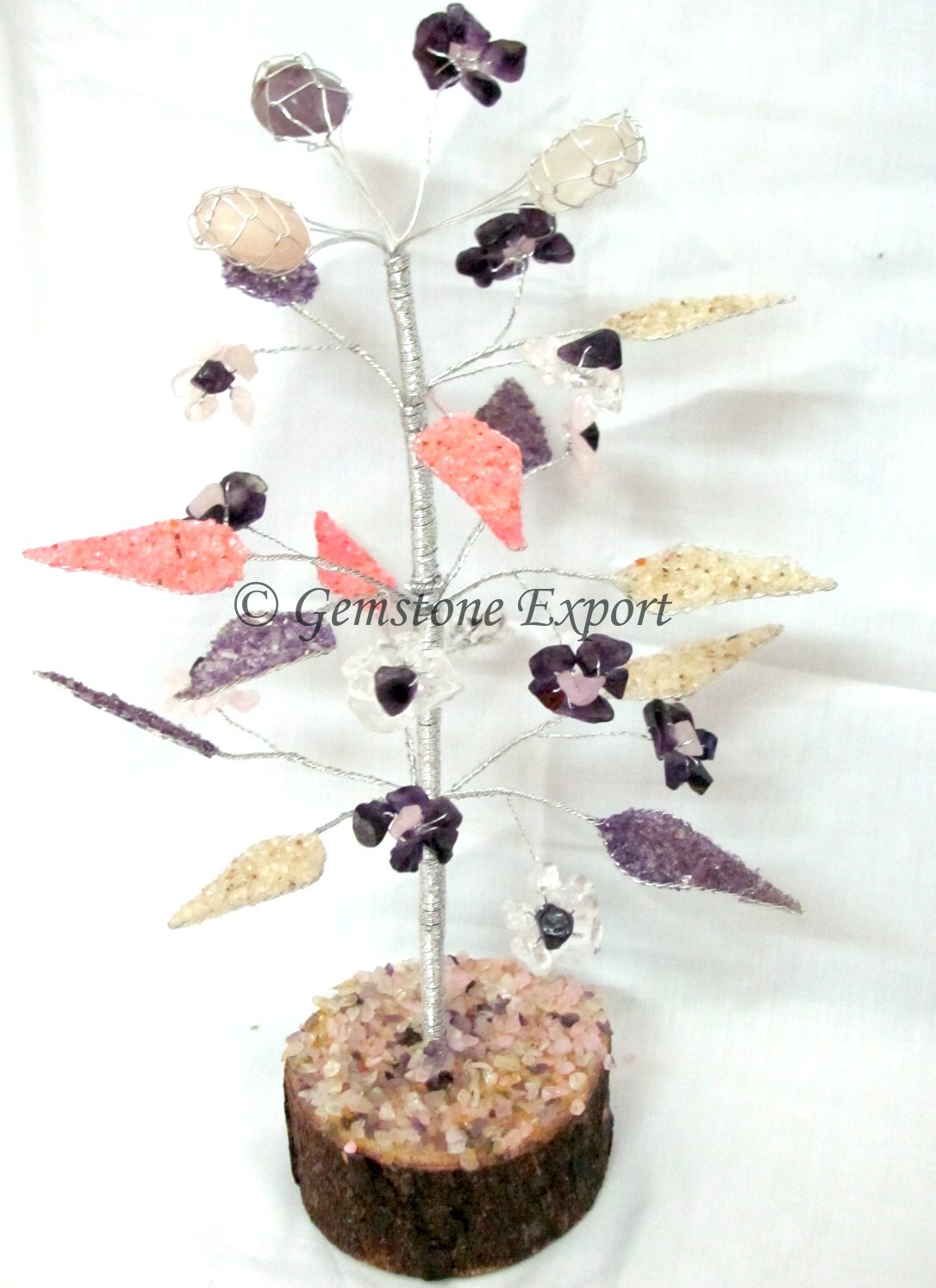 Mix Stone Gemstone Tree