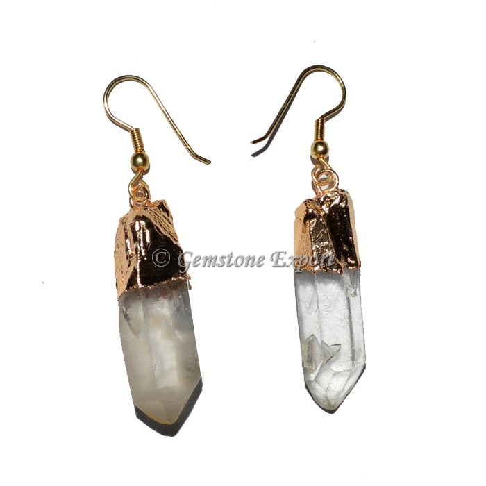 Crystal Quartz Healing Earrings
