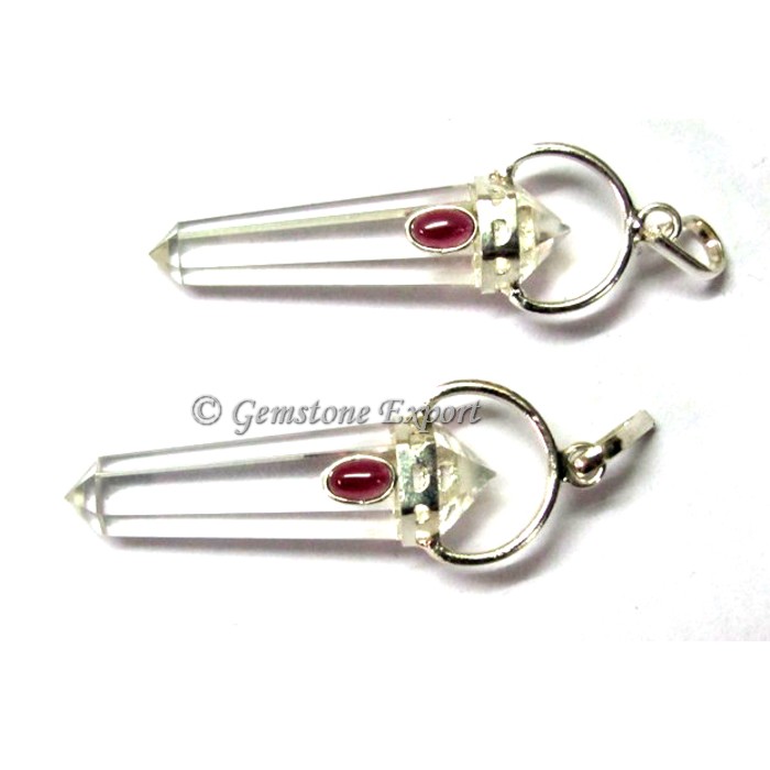 Mix Agate Oval Pendants