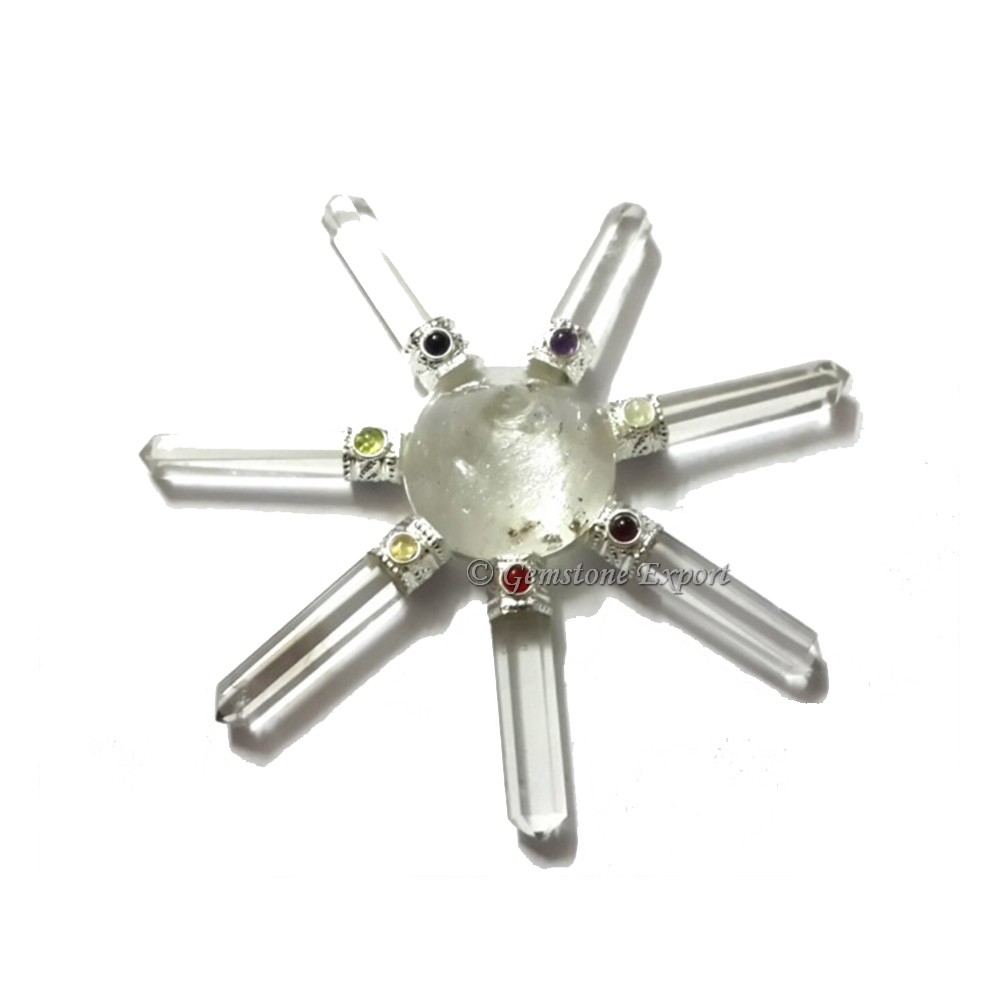 Crystal Quartz Chakra Energy Generator