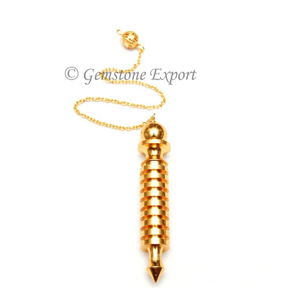 Nine Isis Gold Pendulums