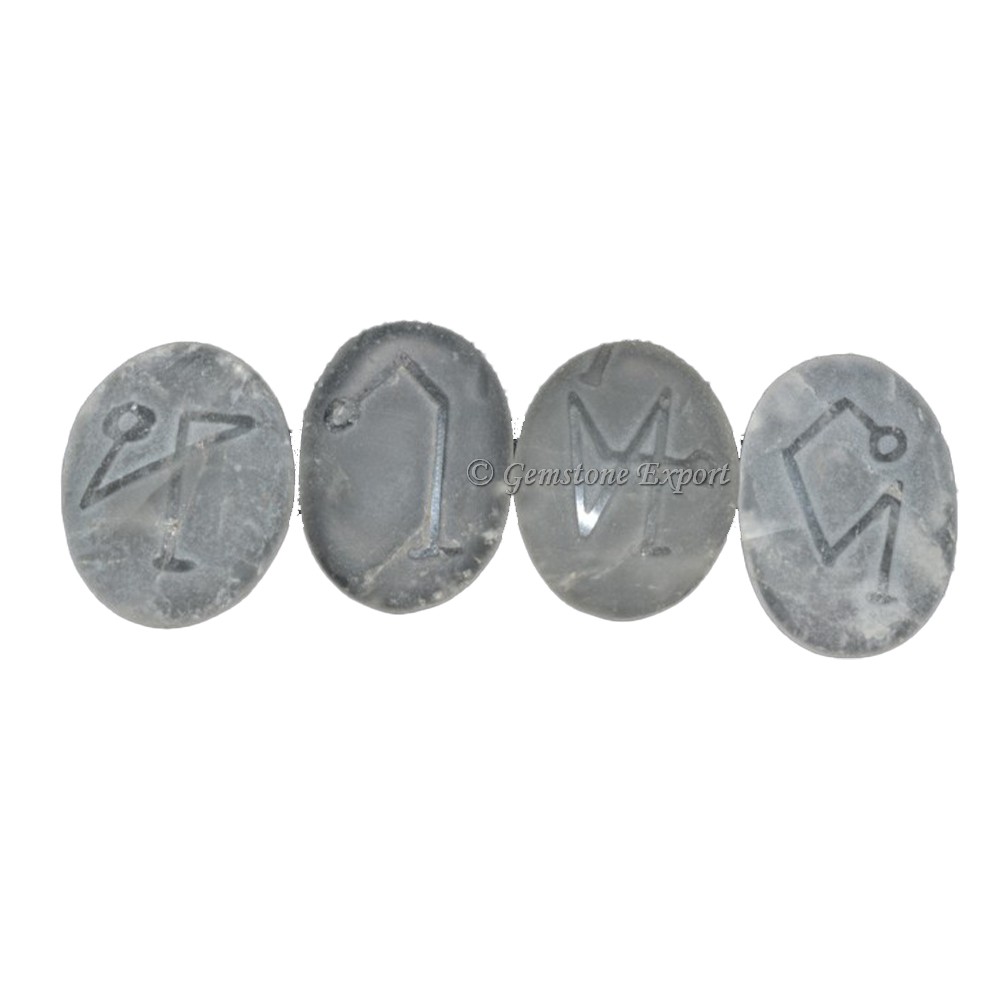 Crystal Quartz Arch Angel Natural Polished Set