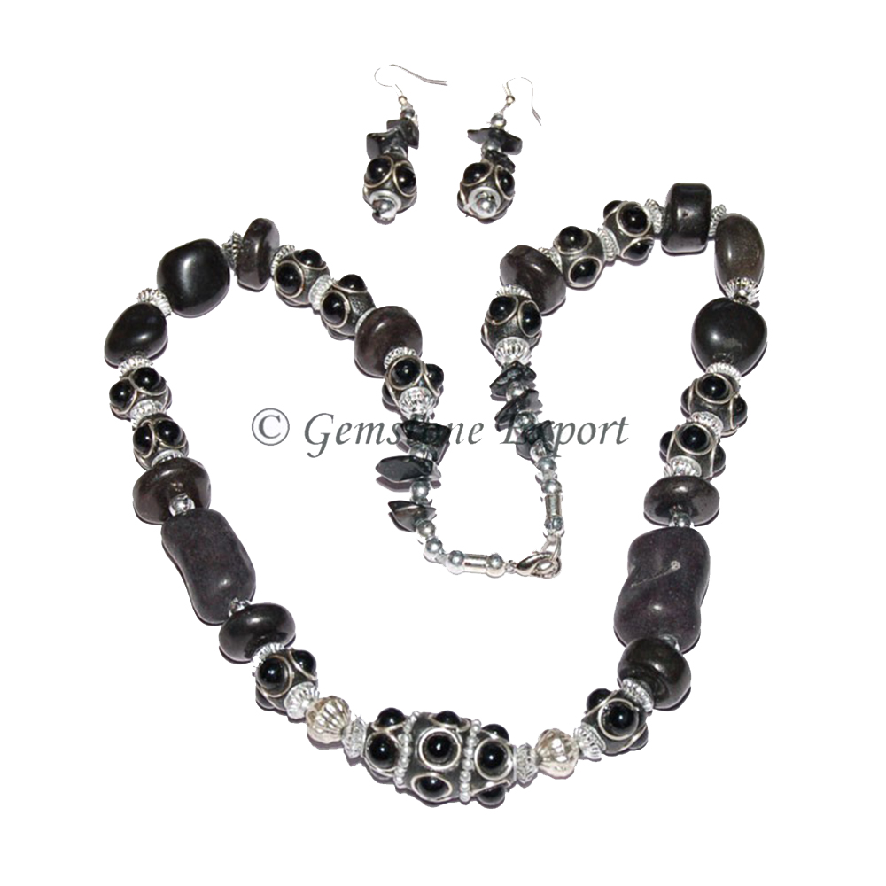 Synthetic Stones Fashion Necklace