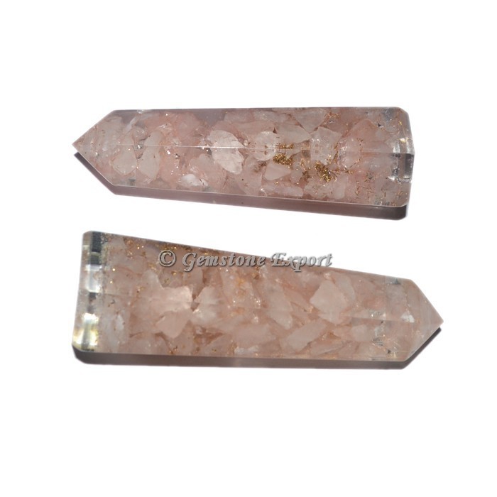 Orgone Rose Quartz Obelisk