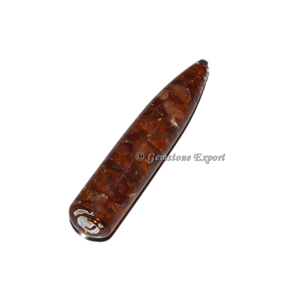 Carnelian Orgone Healing Wands
