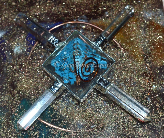 Orgone Turquise Healing Generator
