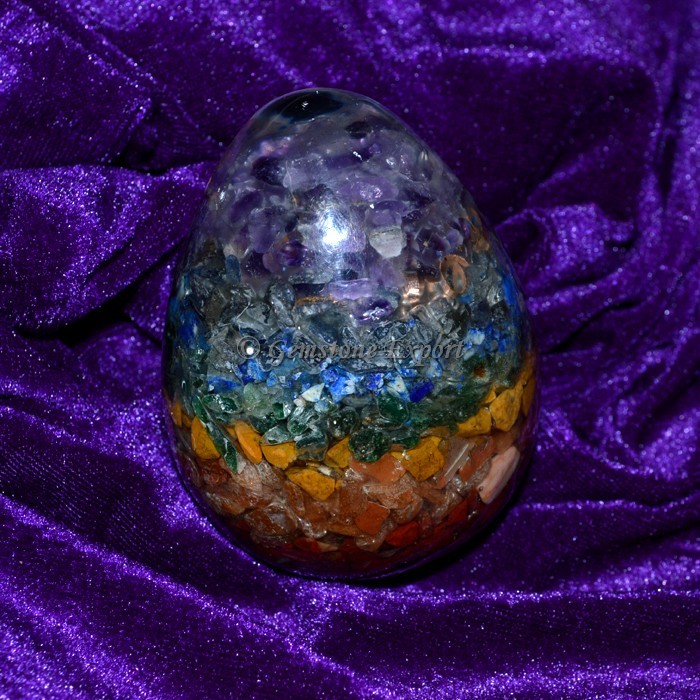 Orgone Chakra Stone Eggs