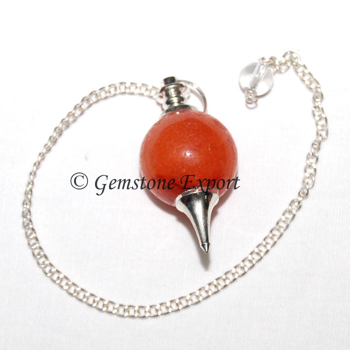 Carnelian Ball Pendulums